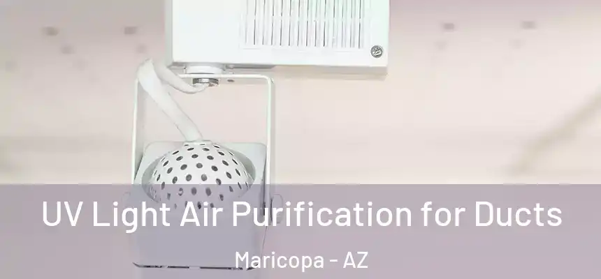  UV Light Air Purification for Ducts Maricopa - AZ